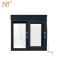 thermal break aluminum double glass sliding window